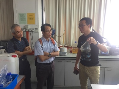 參訪Dr. Ong Hwai Chyuan之實驗室