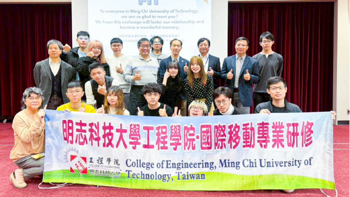 把舌頭變成數據！明志科大工程學院赴日交流解鎖前瞻科技圖片