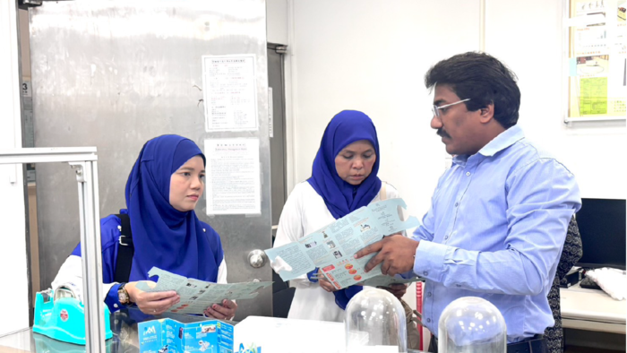 2025.09.26 Idayu Binti Mat Ali from Universiti Malaysia Pahang Al-Sultan Abdullah (UMPSA) visited the center.圖片
