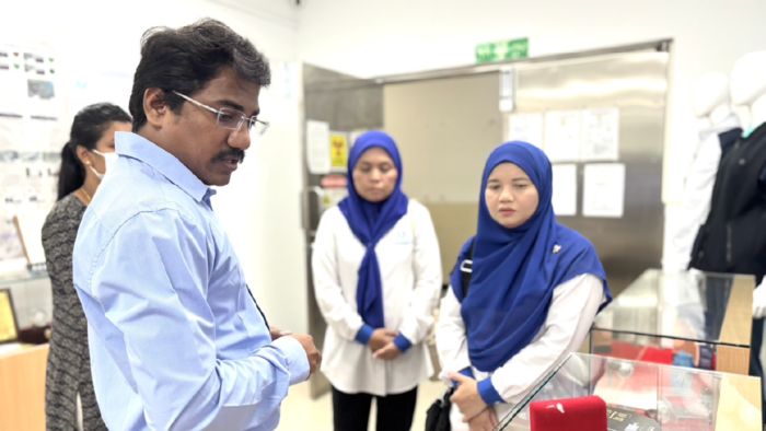 2025.09.26 Idayu Binti Mat Ali from Universiti Malaysia Pahang Al-Sultan Abdullah (UMPSA) visited the center.圖片